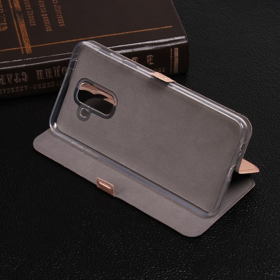 Чехол-книжка для Samsung Galaxy A6+ (2018), арт.002017