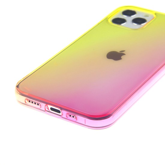 Чехол для iPhone 12 Градиент, ТПУ, арт.012965