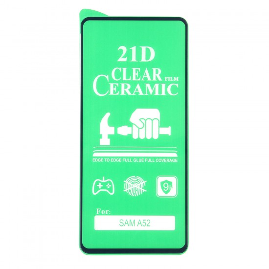 Стекло Ceramic Samsung Galaxy A52 5G противоударное, арт. 012537-1