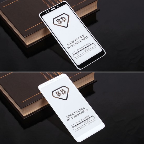 Защитное стекло Full Glue для Xiaomi Redmi 5 Plus на полный экран, арт.010630