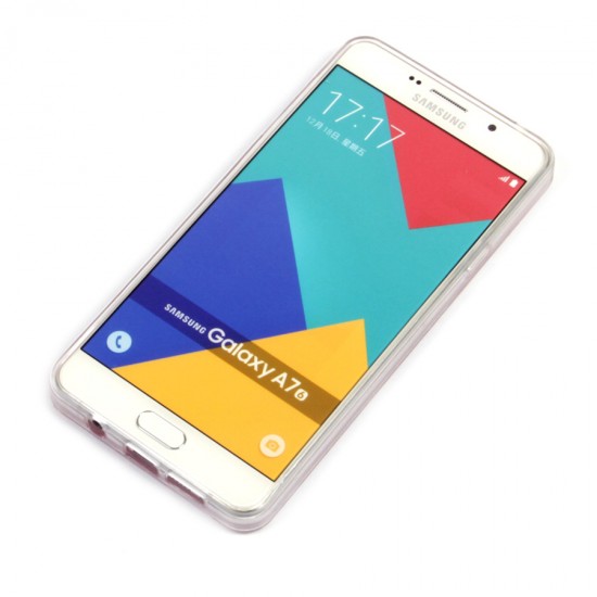 Чехол ТПУ Pink для Samsung Galaxy A7 (2016), арт.009211