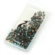 Силиконовый чехол со стразами для Sony Xperia L/S36h, арт. 008026