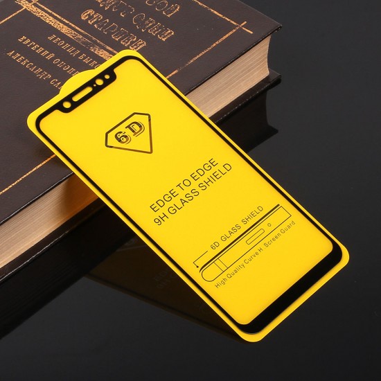 Защитное стекло Full Glue для Xiaomi Mi8 Pro на полный экран, арт.010630