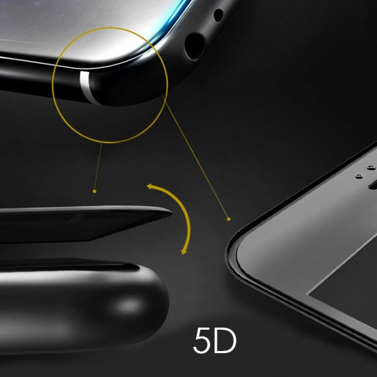 Защитное стекло 5D CM Premium Glass для iPhone 7 на полный экран, арт.010571