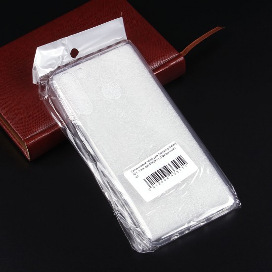 Силиконовый чехол для Samsung Galaxy A21, 1 мм, арт.008291-1