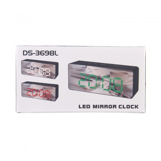 Часы DS-3698L, настольные, арт.013002