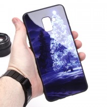 Глянцевый чехол для Samsung Galaxy A8+ (2018), арт.010687