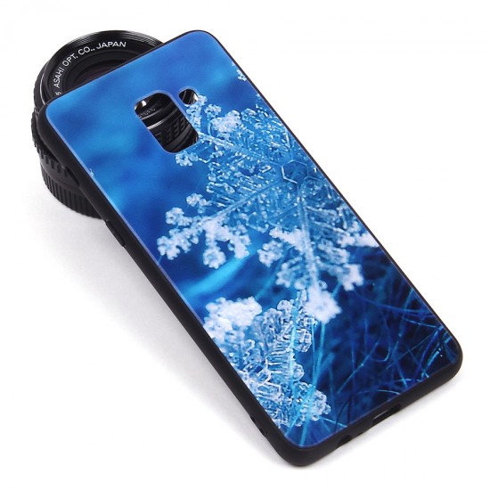 Глянцевый чехол для Samsung Galaxy A8+ (2018), арт.010691