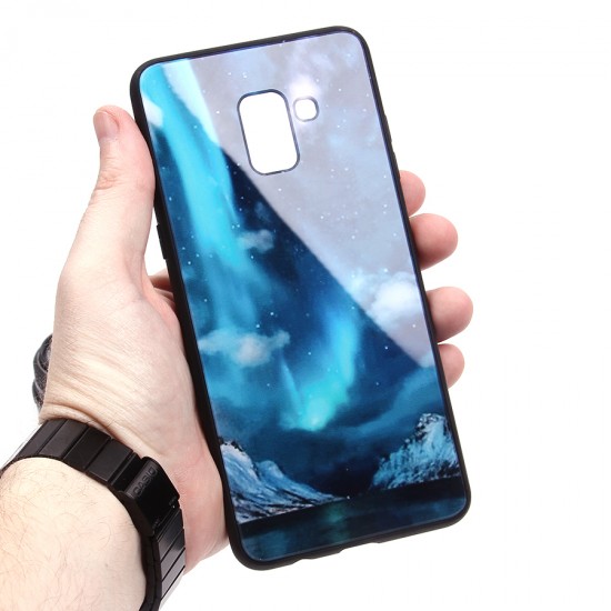 Глянцевый чехол для Samsung Galaxy A8+ (2018), арт.010694