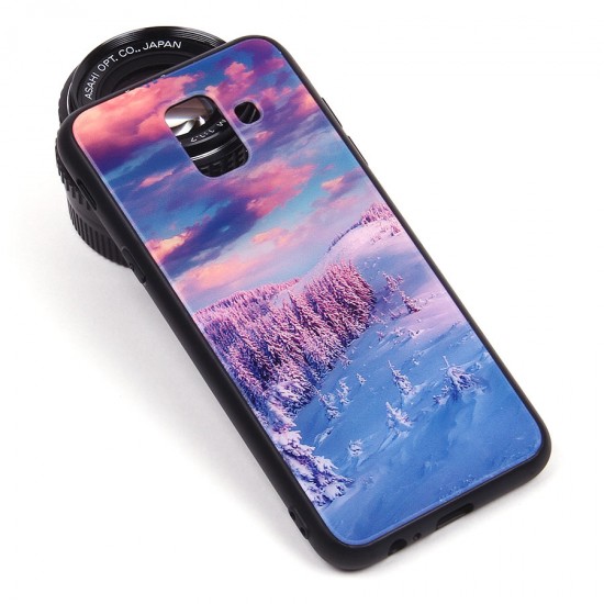 Глянцевый чехол для Samsung Galaxy A6 (2018), арт.010690