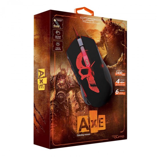 Компьютерная мышь игровая Qumo Dragon War AXE M07, арт.010264