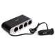 Разветвлитель прикуривателя с USB разъемом WF-0307, арт.001565