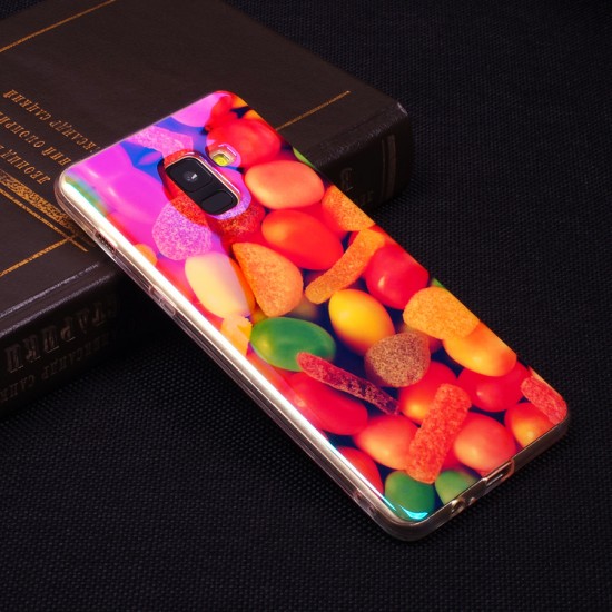 Панель ТПУ Blue Shine для Samsung Galaxy A8+ (2018), арт.010438