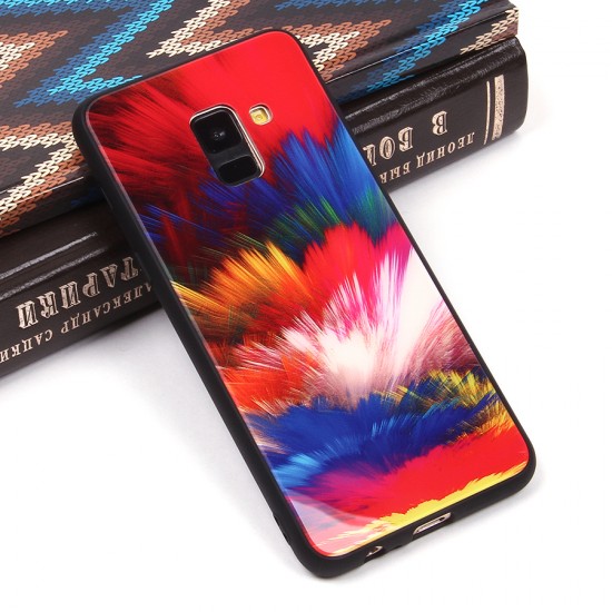 Глянцевый чехол для Samsung Galaxy A8 (2018), арт.010578