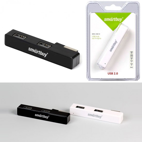 USB HUB SmartBuy SBHA-408 4 порта, арт.010255