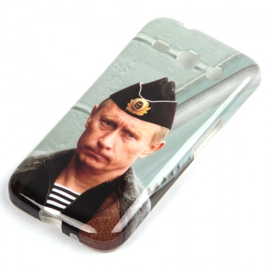 Чехол ТПУ Путин для Samsung G350E Galaxy Star Advance, арт.008519