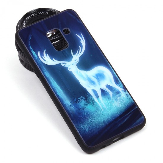 Глянцевый чехол для Samsung Galaxy A8 (2018), арт.010693
