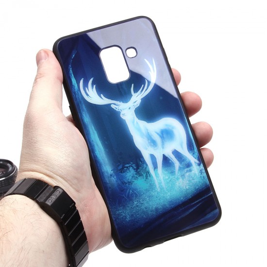 Глянцевый чехол для Samsung Galaxy A8 (2018), арт.010693