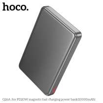 Внешний аккумулятор с беспроводной зарядкой Hoco Q26A, арт.013357