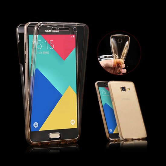 Силиконовый чехол 2 в 1 для Samsung Galaxy A7 (2016) 0.3 мм, арт.008889