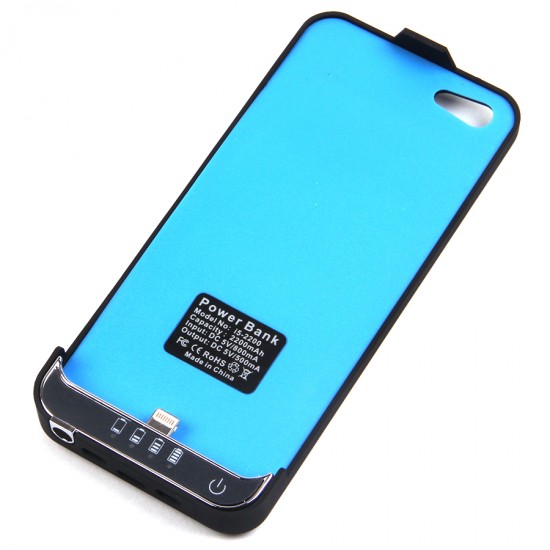 Чехол-аккумулятор для Apple iPhone 5/5S 2200 mAh, арт.008387