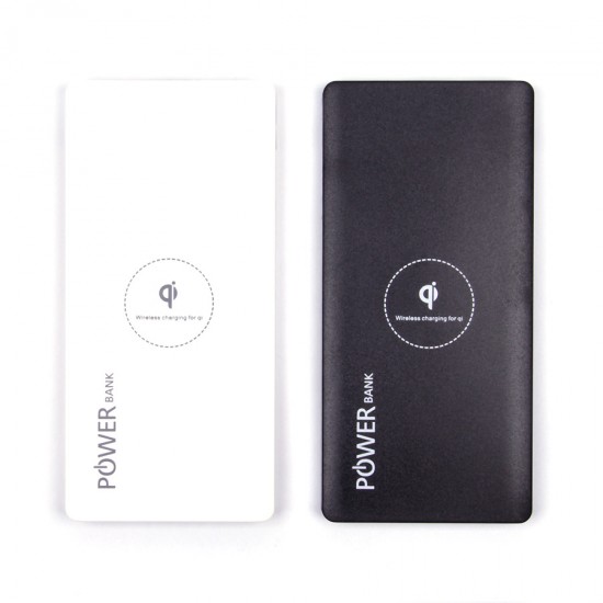 Беспроводной внешний аккумулятор 2 в 1 Power Bank 8000 mAh, арт.009775