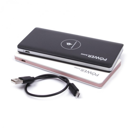 Беспроводной внешний аккумулятор 2 в 1 Power Bank 8000 mAh, арт.009775
