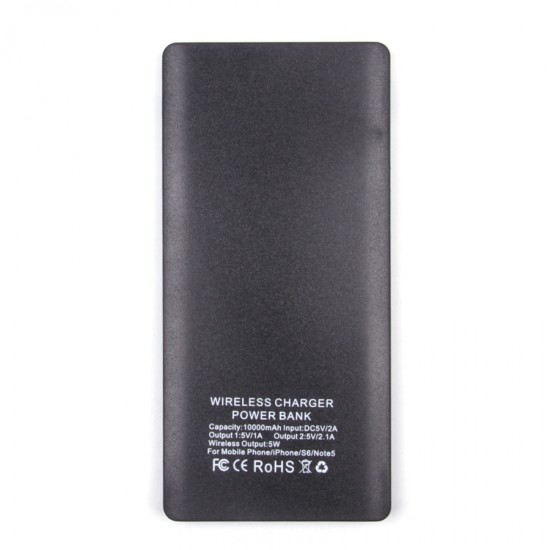 Беспроводной внешний аккумулятор 2 в 1 Power Bank 8000 mAh, арт.009775