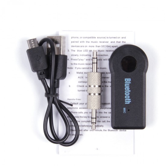 Автомобильный Bluetooth ресивер 3.5 мм, арт.009920