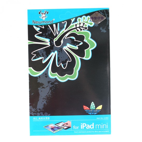 Декоративная защитная пленка 2 в 1 для iPad mini, арт.U-004