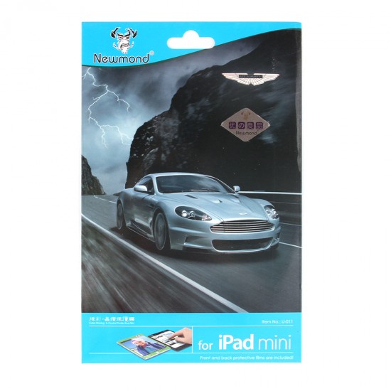 Декоративная защитная пленка 2 в 1 для iPad mini, арт.U-011