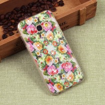 Силиконовый чехол с цветами для Samsung Galaxy A3 (2017), арт. 009613