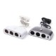 Тройник прикуривателя с USB разъемом WF-0016, арт.010068-1