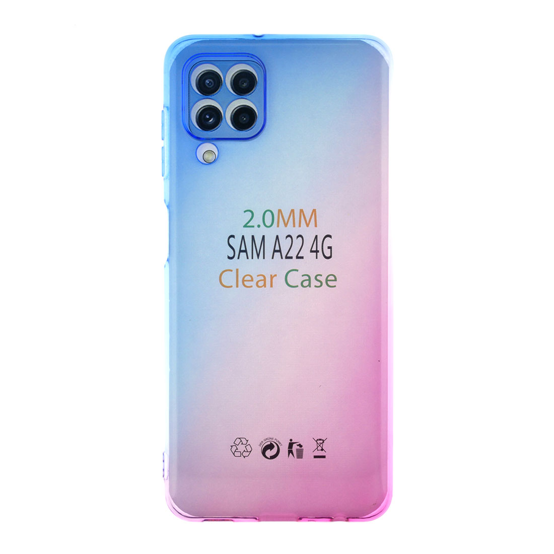 Купить Чехол для Samsung Galaxy A22/M22 Градиент, ТПУ, арт.012964 оптом